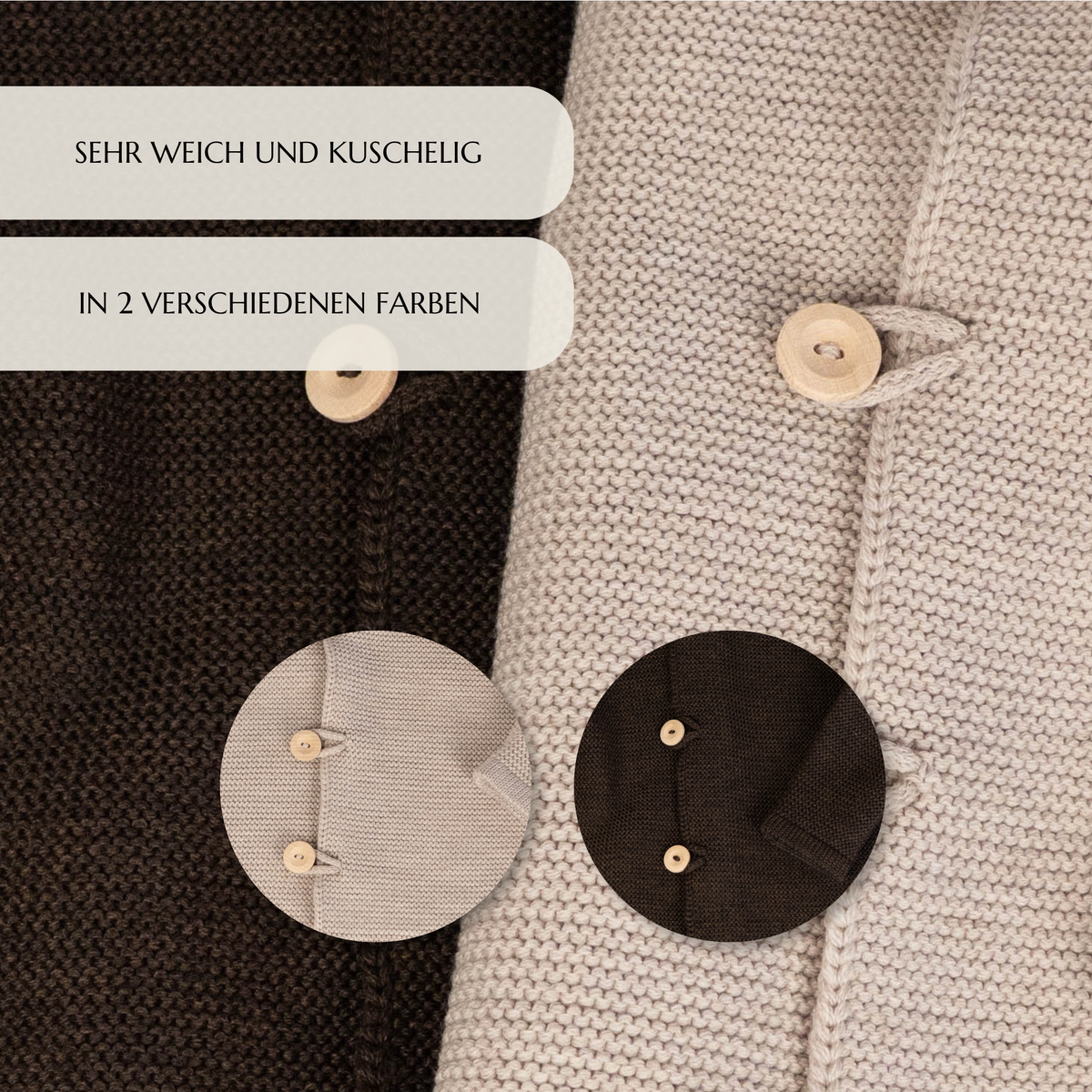 Cardigan aus Merinowolle
