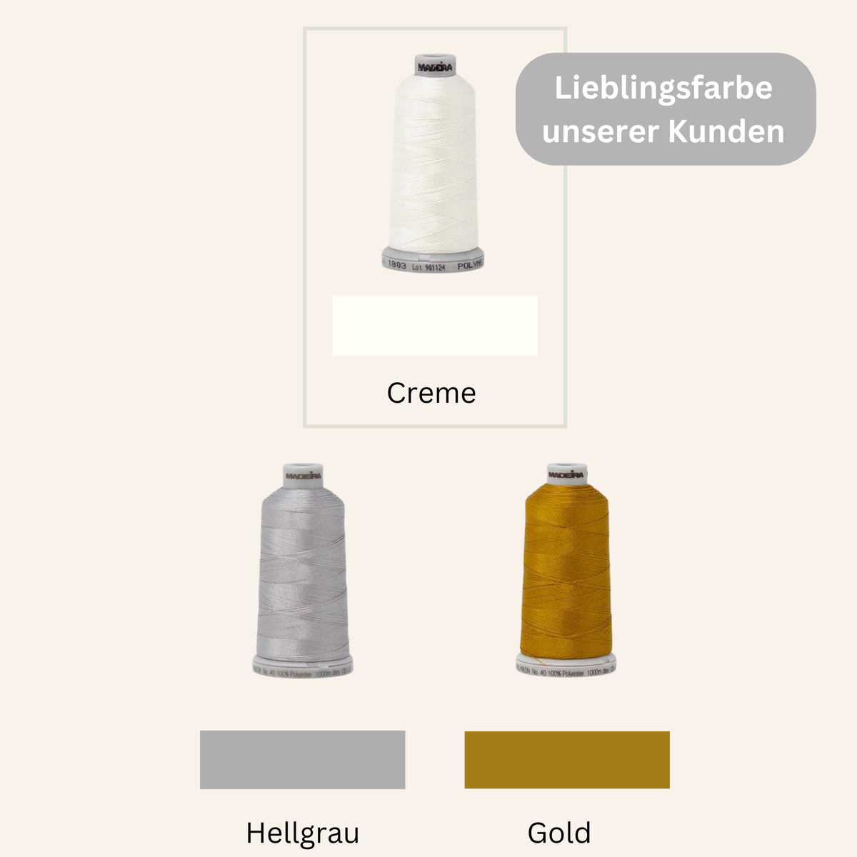 Kinderponcho mit Kapuze in beige