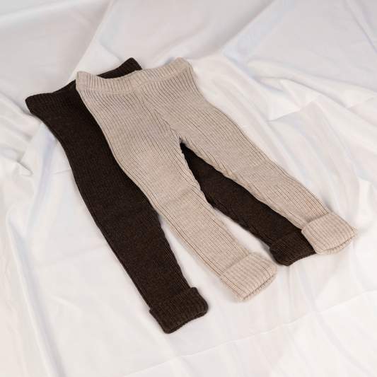 Leggings aus Merinowolle