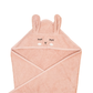 Kapuzenhandtuch Hase Rosa