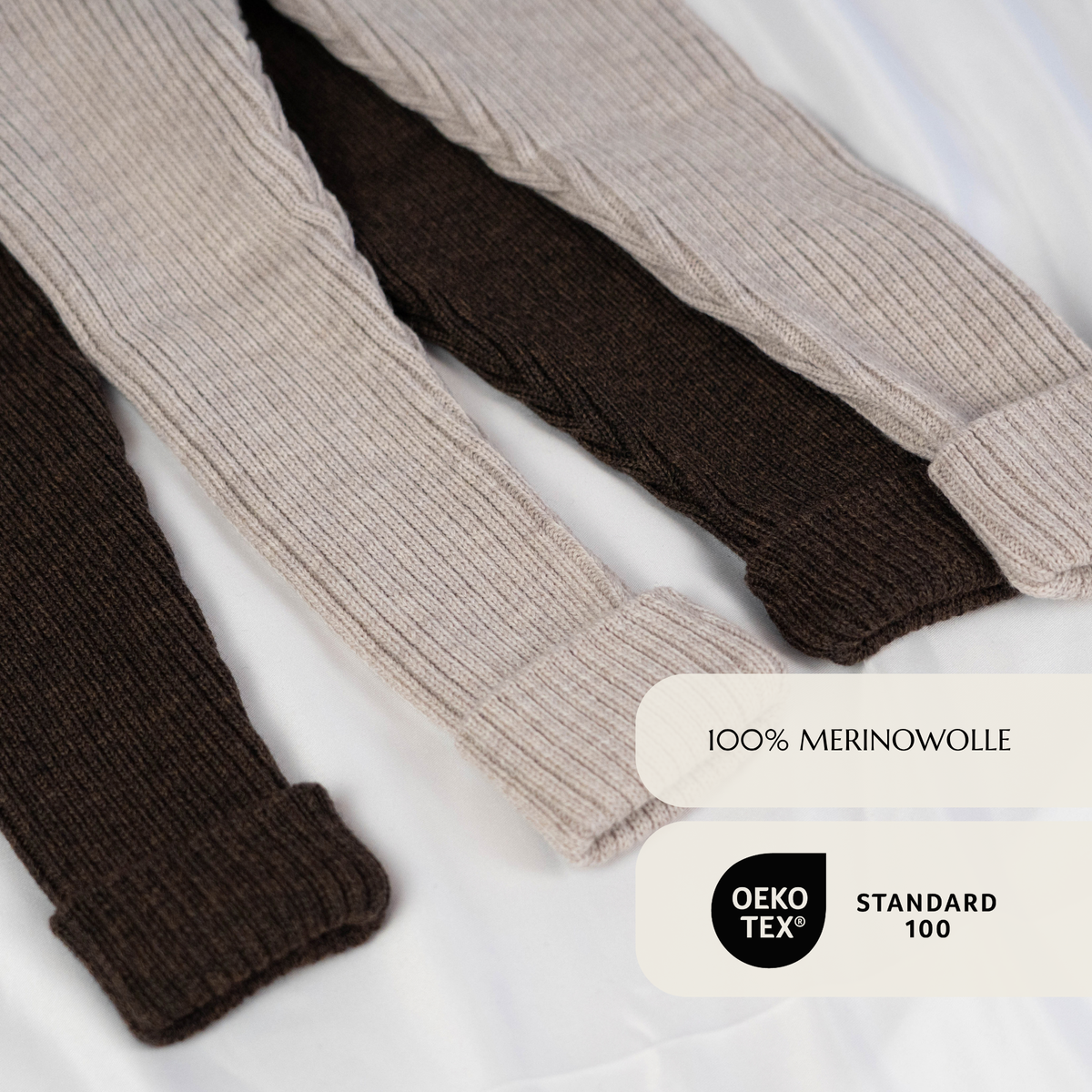Leggings aus Merinowolle