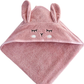 Kapuzenhandtuch Hase Rosa